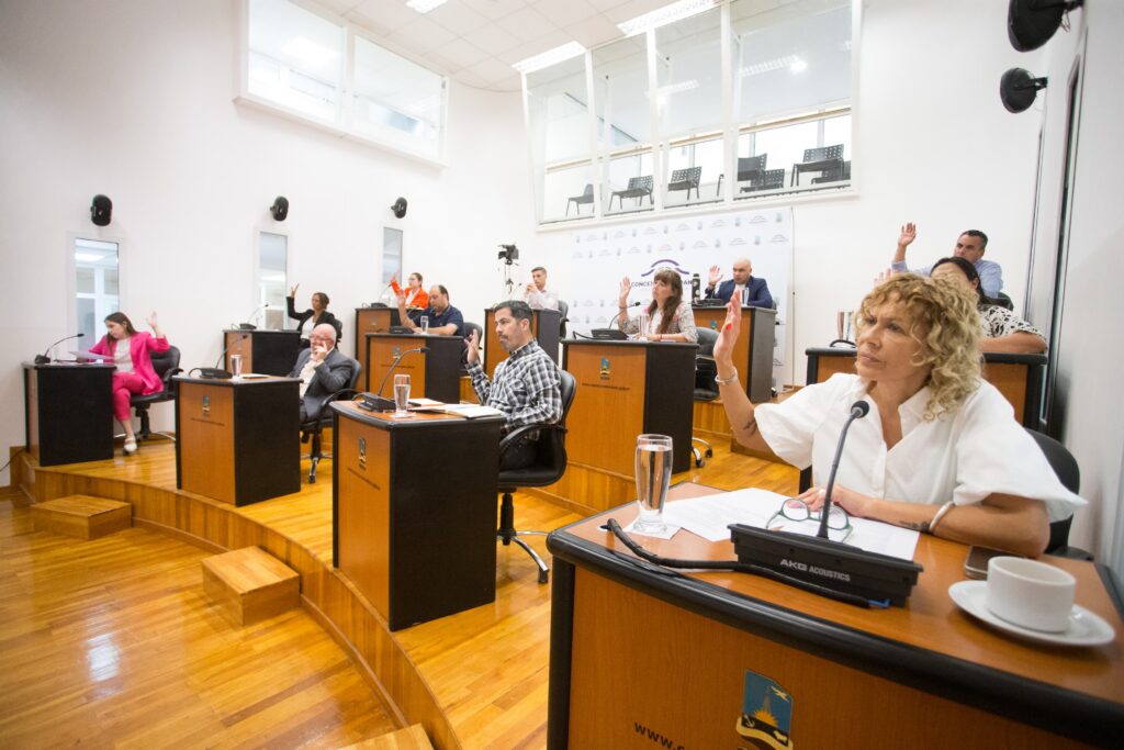 El Concejo aprobó la ampliación presupuestaria Sesion 21 11 2024 1024x683